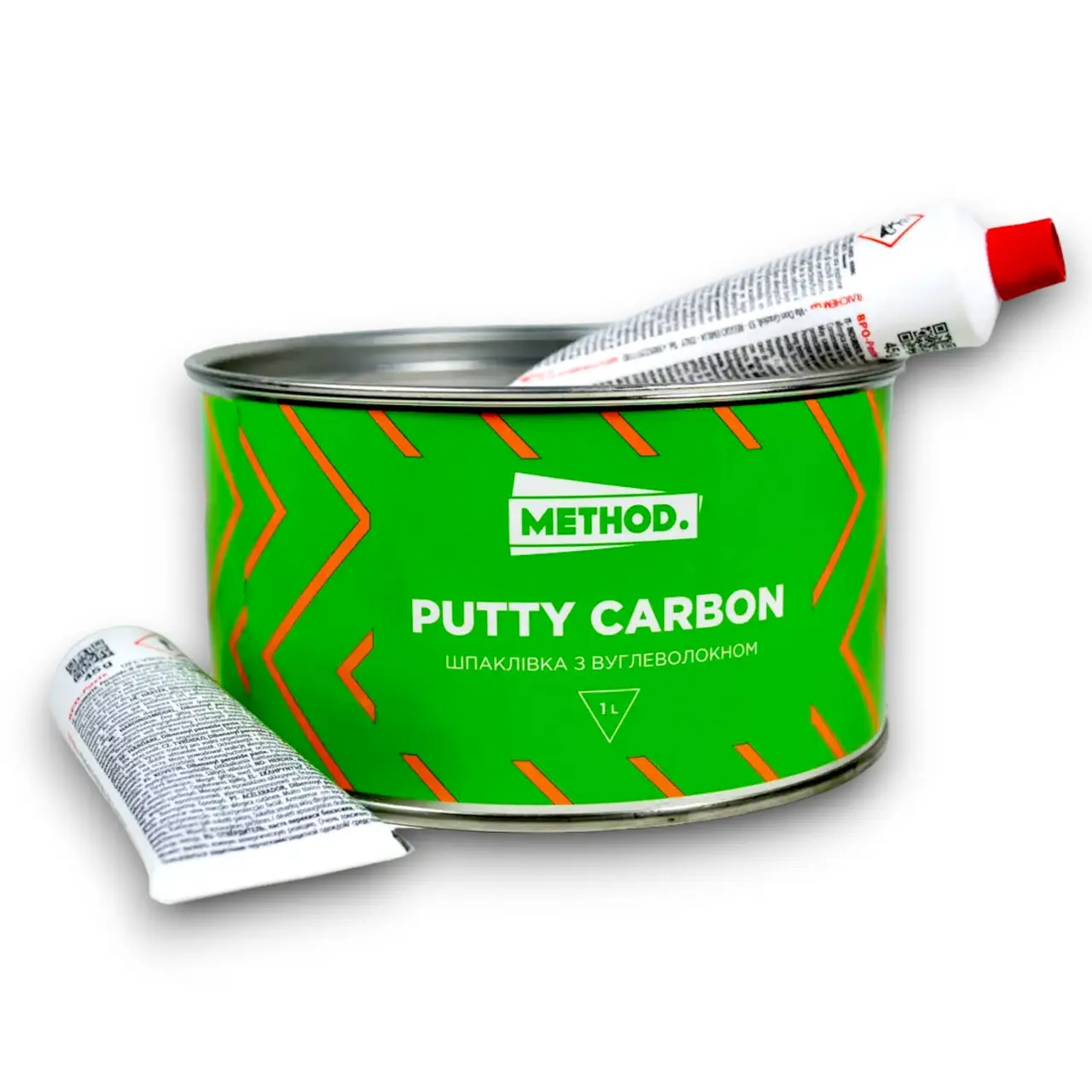 Шпаклівка поліефірна з вуглеволокном Method Putty Carbon 1,7кг в комплекті з затверджувачем (9078)